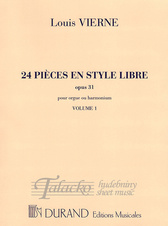 24 Pieces en Style Libre op.31 - Volume 1 No. 1-12